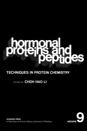 Stock image for Hormonal Proteins and Peptides, Volume 9: Techniques in Protein Chemistry for sale by Revaluation Books