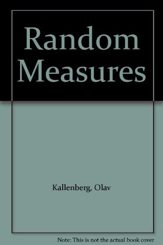 9780123949608: Random Measures