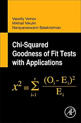 Stock image for Chi-Squared Goodness of Fit Tests with Applications for sale by Chiron Media