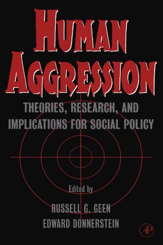 Beispielbild fr Human Aggression: Theories, Research, and Implications for Social Policy zum Verkauf von Revaluation Books
