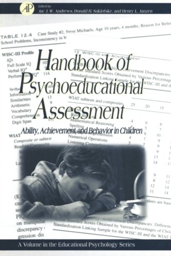 9780123995261: Handbook of Psychoeducational Assessment