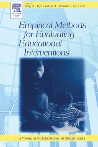 Stock image for Empirical Methods for Evaluating Educational Interventions for sale by Revaluation Books