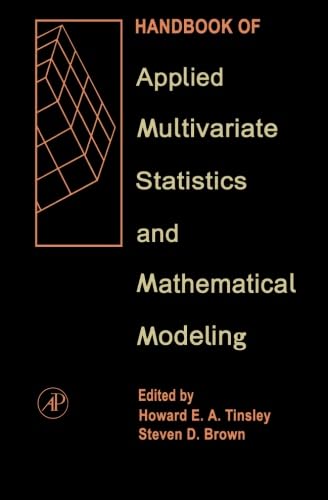 9780123996138: Handbook of Applied Multivariate Statistics and Mathematical Modeling