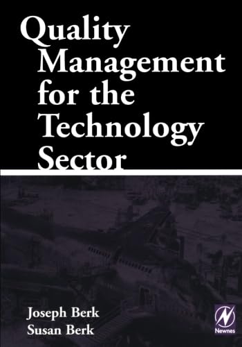 Stock image for Quality Management for the Technology Sector for sale by Book Deals