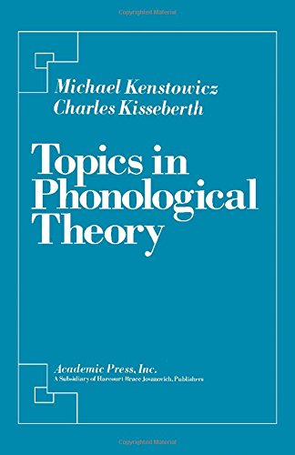 Beispielbild fr Topics in Phonological Theory zum Verkauf von Better World Books