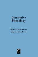 Beispielbild fr Generative Phonology: Description and Theory zum Verkauf von Books From California