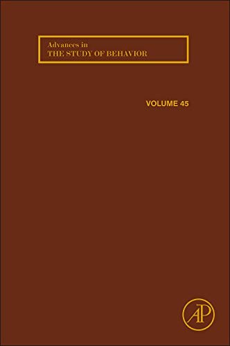 9780124071865: Advances in the Study of Behavior: 45: Volume 45 (Advances in the Study of Behavior, Volume 45)