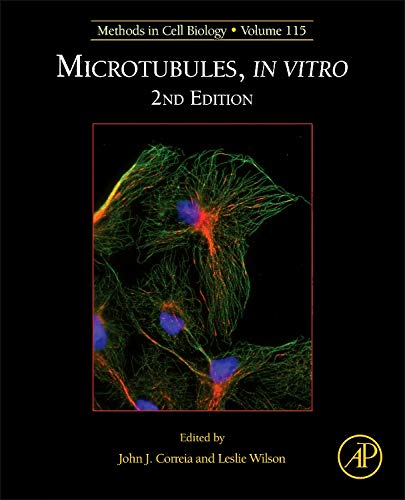 Imagen de archivo de Microtubules, in vitro 2E (Methods in Cell Biology): Volume 115 a la venta por Chiron Media