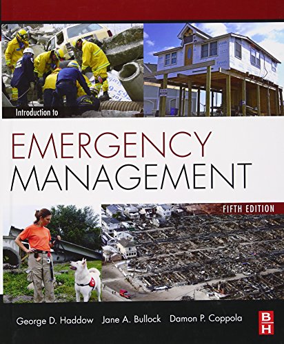Imagen de archivo de Introduction to Emergency Management, Fifth Edition a la venta por BookHolders