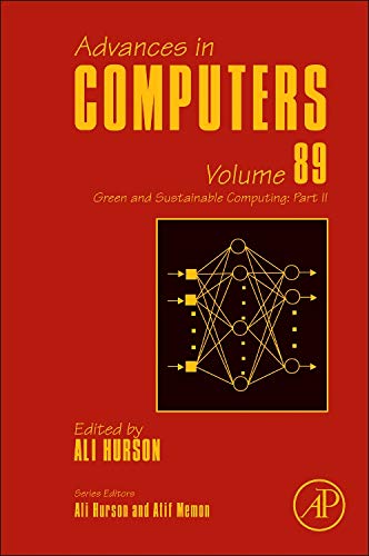 Imagen de archivo de Advances in Computers: 89: Volume 89 a la venta por Chiron Media