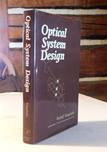 Beispielbild fr Optical System Design zum Verkauf von Anybook.com