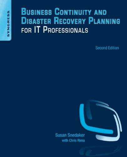 Stock image for Business Continuity and Disaster Recovery Planning for IT Professionals for sale by GF Books, Inc.