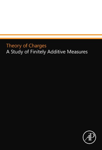 9780124109841: Theory of Charges: A Study of Finitely Additive Measures