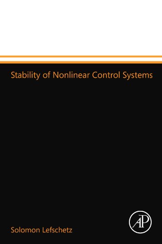 Beispielbild fr Stability of Nonlinear Control Systems zum Verkauf von ThriftBooks-Atlanta