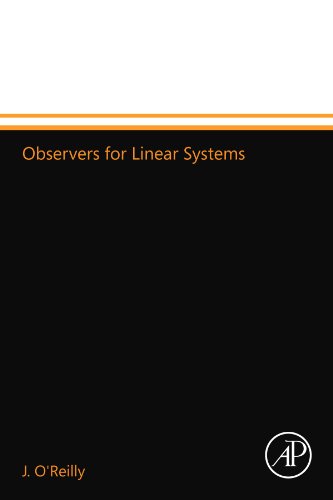9780124110823: Observers for Linear Systems
