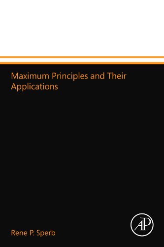 Stock image for Maximum Principles and Their Applications for sale by Revaluation Books