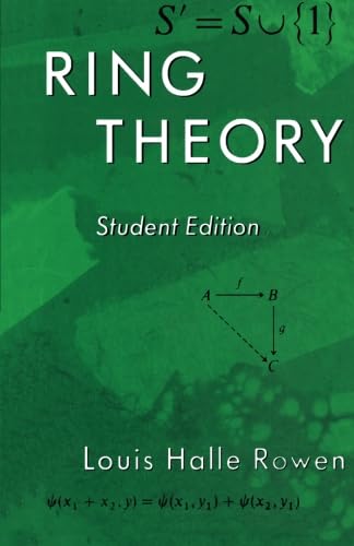 9780124120327: Ring Theory: Student Edition