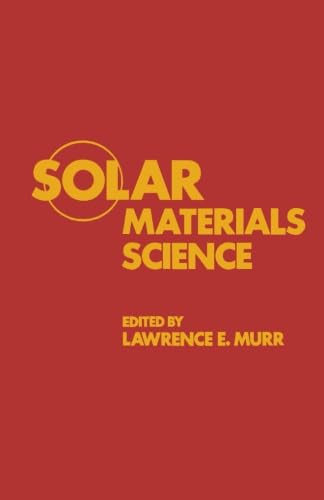 Stock image for Solar Materials Science for sale by Revaluation Books