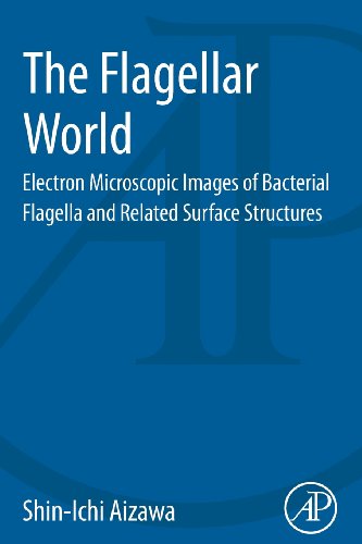 9780124172340: The Flagellar World: Electron Microscopic Images of Bacterial Flagella and Related Surface Structures