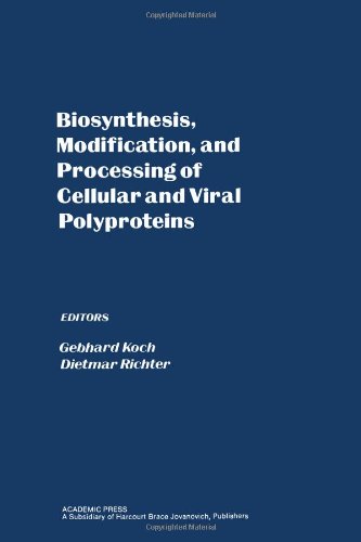 Beispielbild fr Biosynthesis, modification, and processing of cellular and viral polyproteins zum Verkauf von Wonder Book