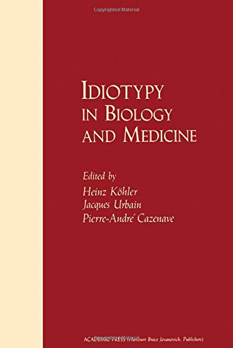 Imagen de archivo de Idiotypy in Biology and Medicine a la venta por Better World Books Ltd