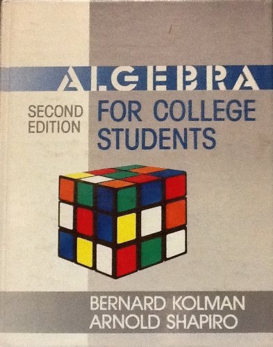 Stock image for Algebra for College Students for sale by ThriftBooks-Dallas