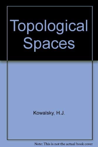 9780124231504: Topological Spaces