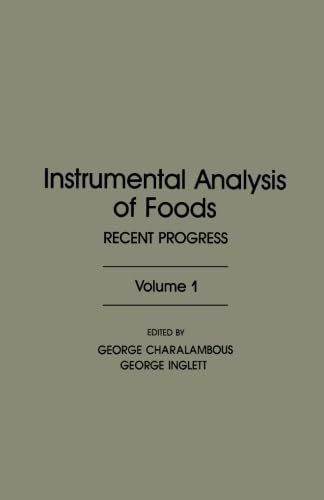 Stock image for Instrumental Analysis of Food, Volume 1: Recent progress for sale by Revaluation Books