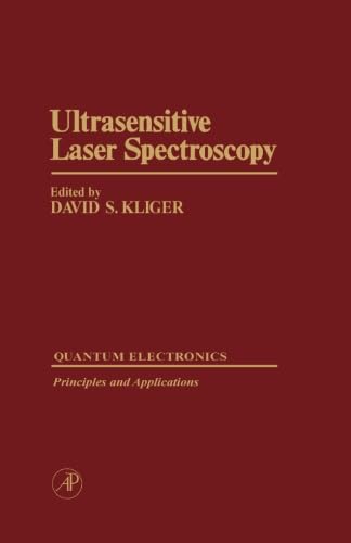9780124311909: Ultrasensitive Laser Spectroscopy