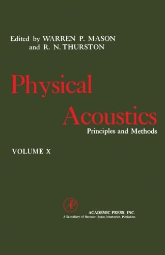 Immagine dell'editore per Physical Acoustics V10: Principles and Methods venduto da Revaluation Books