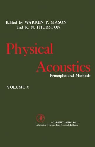 Stock image for Physical Acoustics V10: Principles and Methods for sale by Revaluation Books