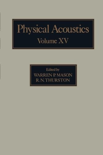 Immagine dell'editore per Physical Acoustics, Volume XV: Principles and Methods venduto da Revaluation Books