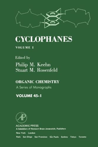 Stock image for Cyclophanes, Volume I for sale by Revaluation Books