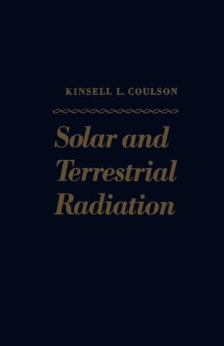 Stock image for Solar and Terrestrial Radiation: Methods and Measurements for sale by Revaluation Books