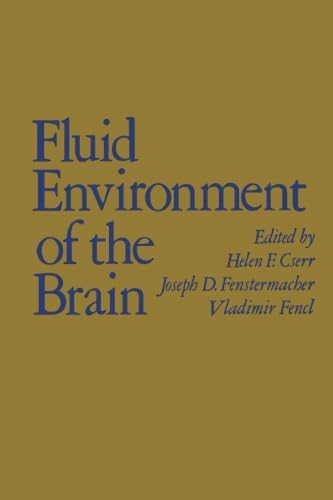 Imagen de archivo de Fluid Environment of the Brain a la venta por Revaluation Books