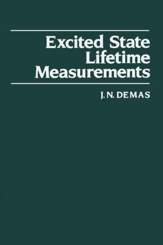 9780124334427: Excited State Lifetime Measurements