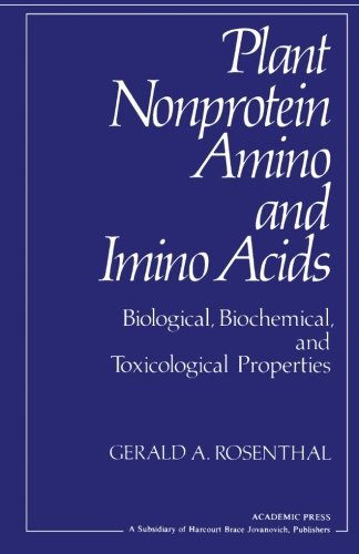 9780124334625: Plant Nonprotein Amino and Imino Acids: Biological, Biochemical, and Toxicological Properties