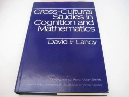 Beispielbild fr Cross-Cultural Studies in Cognition and Mathematics zum Verkauf von Better World Books