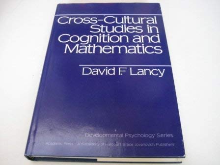 Stock image for Cross-Cultural Studies in Cognition and Mathematics for sale by Better World Books