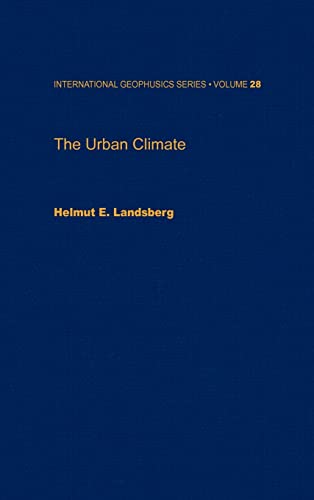 Stock image for THE URBAN CLIMATE for sale by James F. Balsley, Bookseller