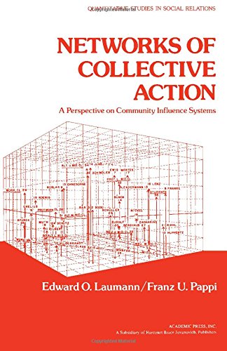 9780124378506: Networks of collective action: A perspective on community influence systems (Quantitative studies in social relations)