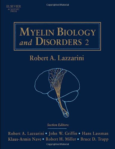 Imagen de archivo de MYELIN BIOLOGY AND DISORDERS, 2 VOLUMES SET a la venta por Romtrade Corp.