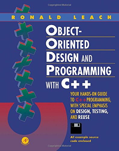 Imagen de archivo de Object-Oriented Design and Programming With C++ a la venta por Wonder Book
