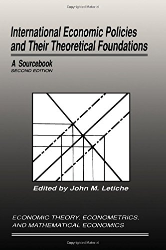 9780124442818: International Economic Policies and Their Theoretical Foundations: A Sourcebook