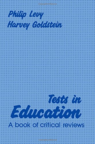 Beispielbild fr Tests in education: A book of critical reviews zum Verkauf von HALCYON BOOKS