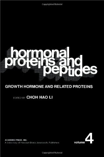 9780124472044: Hormonal Proteins and Peptides: v. 4