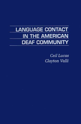 Imagen de archivo de Language Contact in the American Deaf Community a la venta por HPB-Red