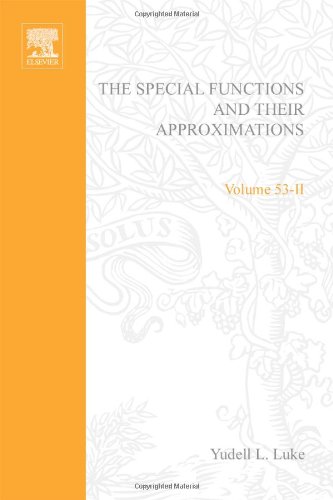 9780124599024: The Special Functions and their Approximations, Vol. 2 (Mathematics in Science & Engineering, Vol. 53)
