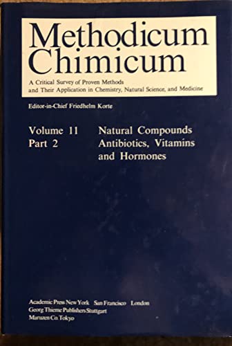 Stock image for Methodicum Chimicum : A Critical Survey of Proven Methods and Their Application in Chemistry, Natural Science and Medicine for sale by Better World Books