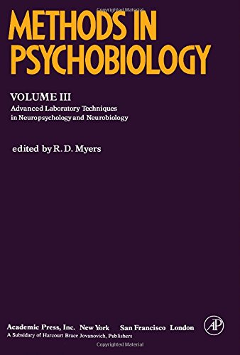 Stock image for Methods in Psychobiology Volume III for sale by A Squared Books (Don Dewhirst)